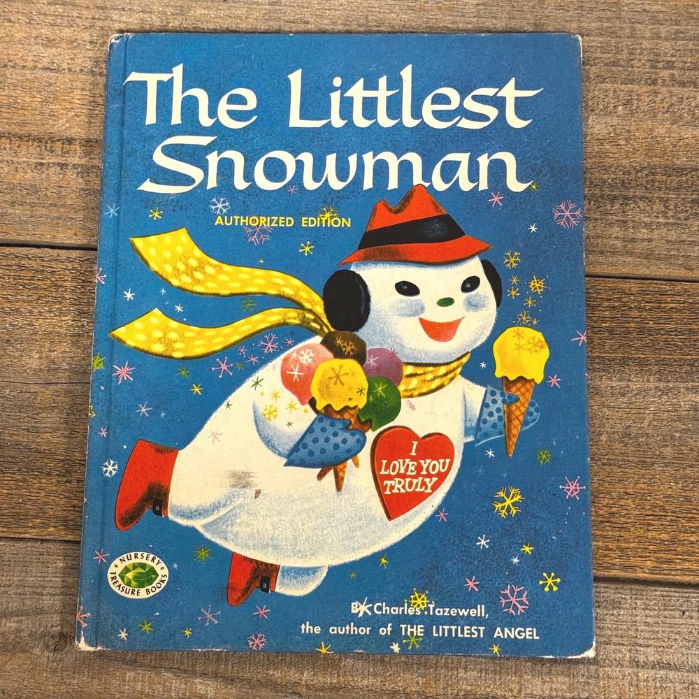 The littlest Snowman‎ by Charles Tazewell 1978: Vintage kid's Christmas Book
